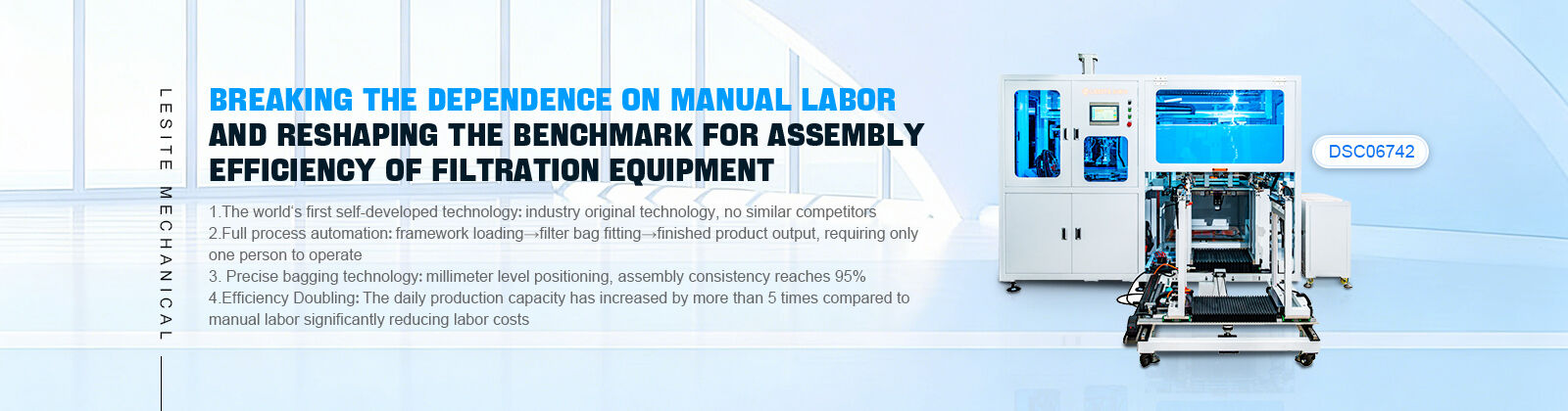 Filtro de ar que faz a máquina