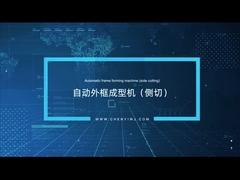 Máquina de construção de filtros de ar de tecido não tecido de 800 kg