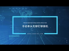 Nova máquina de rivetagem sem rivetes de cabeça única