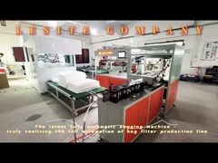 Linha de produção do conjunto do filtro do airbag