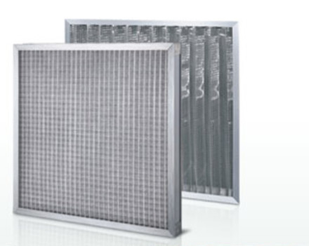 Prefiltro de malha de metal múltiplas camadas de malha de alumínio ondulado e malha de aço inoxidável