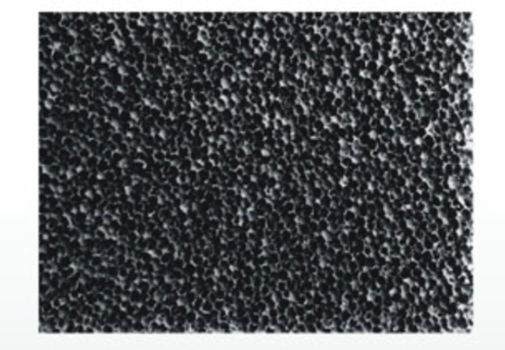 O material de espuma de carbono ativado tem boa resistência e baixa resistência ao fluxo de ar
