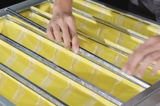 LESITE 0,6 MPa Filtro de Ar Formação de tiras decorativas Fabricação de filtros de alta eficácia