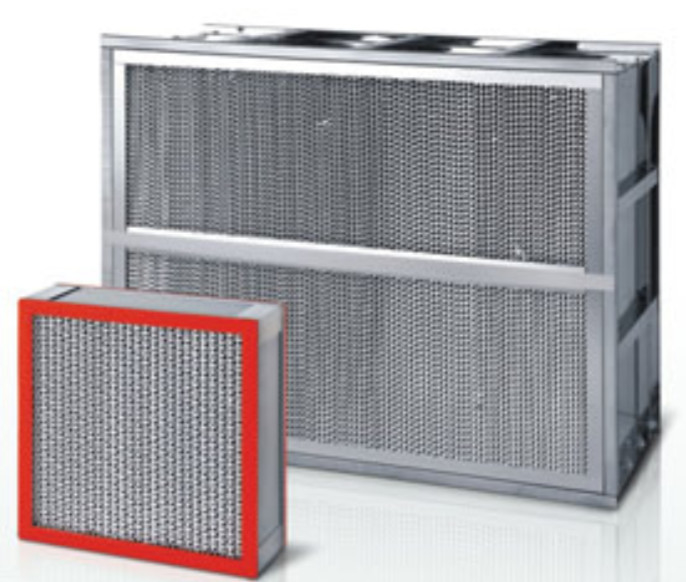 Alta Eficiência Alta Temperatura Filtro HEPA Resistência à Alta Temperatura Alta Eficiência