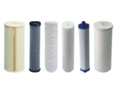 Cartucho de filtro de líquido aplicado em todos os tipos de filtragem de líquidos, tanto comerciais como industriais