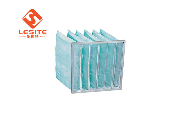 De grande resistência	O filtro de saco T de Hepa deu forma à curvatura do metal para o quadro galvanizado