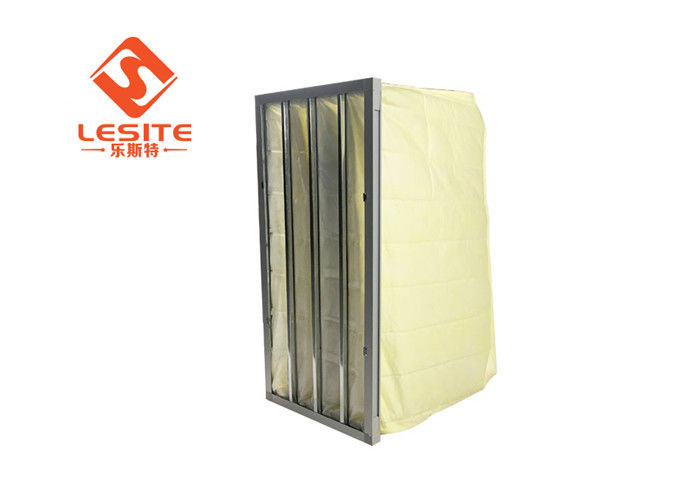 Eficiência alta da filtragem do filtro de Hepa da fibra de vidro do uso F5 F6 F7 da sala de limpeza