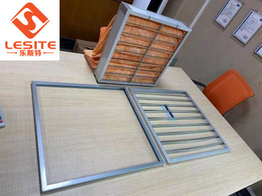 Quadro galvanizado do filtro de saco de Hepa do SOLDADO com de grande resistência