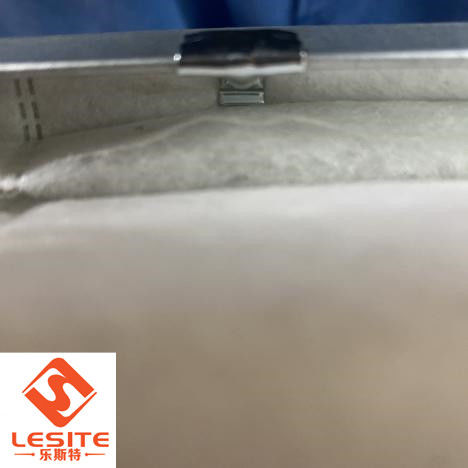 O filtro de saco T de Hepa deu forma à curvatura do metal para o quadro de alumínio do perfil