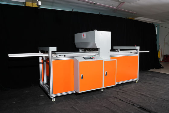 Máquina de fabricação de filtros de ar a pressão de óleo 1.8KW, Máquina de fabricação de filtros HVAC