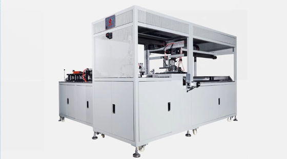 Quadro interno da máquina semi automática da fabricação do filtro de ar que forma 220V 7pa